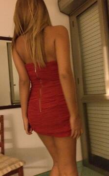 dolly in red